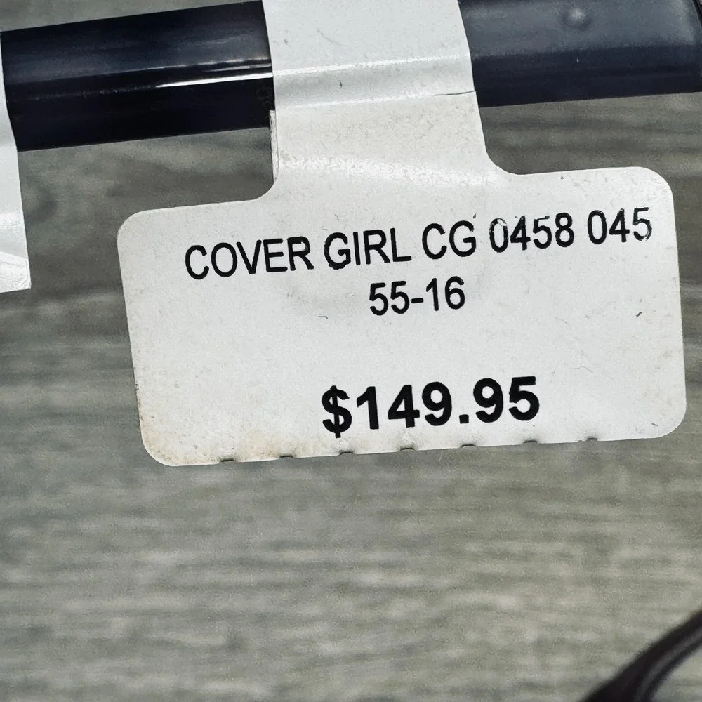 CoverGirl CG0458 045 Eyeglass Frames Womens 55-16-140 Brown Cat Eye Optical
